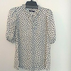 C.U.R.E Polka Dot Blouse (L)